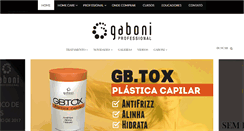 Desktop Screenshot of gaboni.com.br